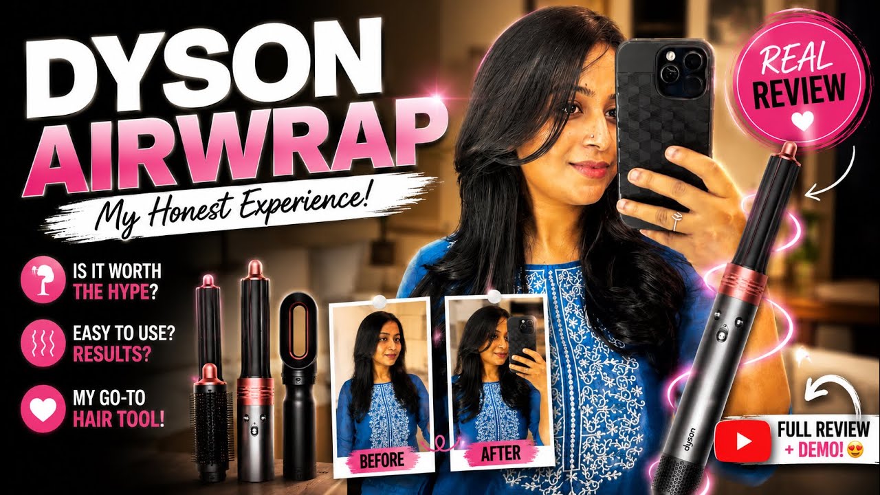 I Finally Tried the Dyson Airwrap! Here’s What Happened 😍