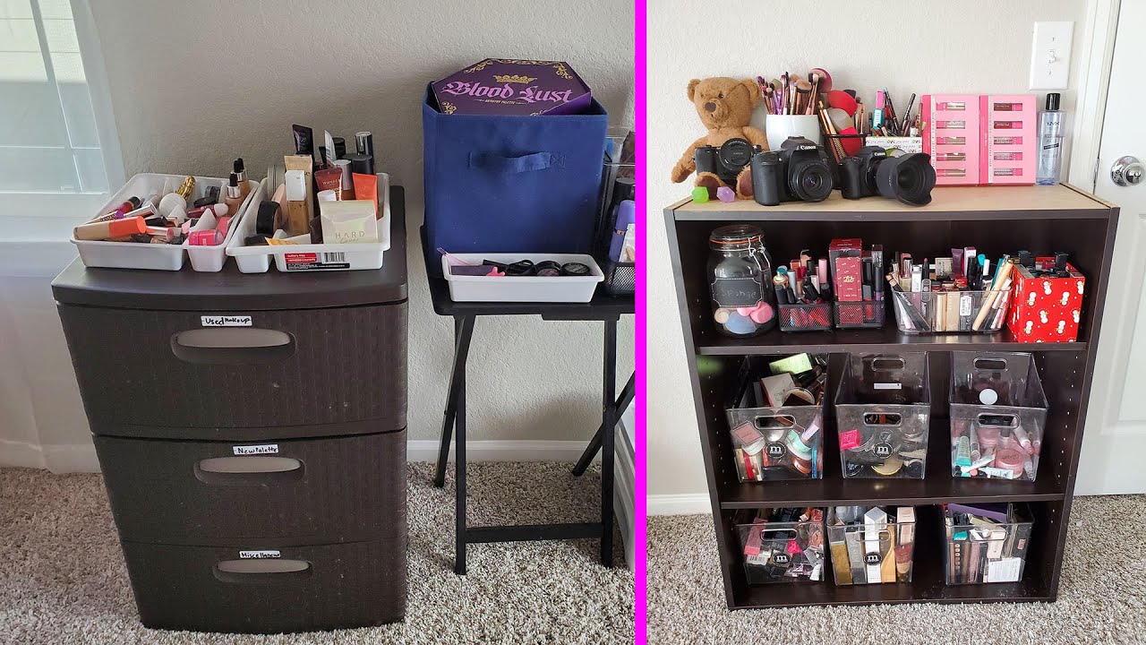 Affordable Makeup Organizers / My Makeup Collection