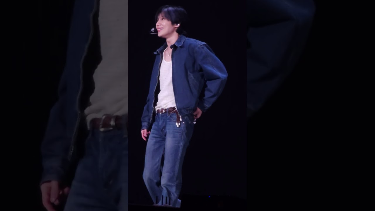 250427 태민 시선콘 앙콘 사첵 세로캠 TAEMIN WORLD TOUR [Ephemeral Gaze] Finale - Sound Check