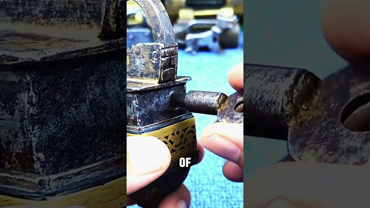 Unlocking an INSANELY Complex Ancient Puzzle Lock! - YouTube