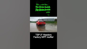 Camaro SS 1LE TSP 2" Headers....🤯The Sound🥵