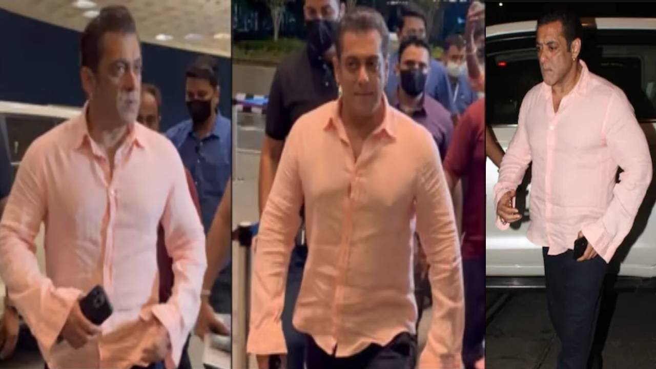 Salman Khan Clicked at Airport With His Bodyguard After Receiving GUN License for Self Protection