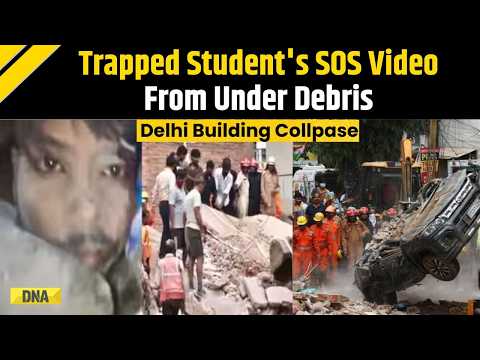 Delhi News: Student Trapped In Hostel Daze PG Collapse Records Himself Under Debris