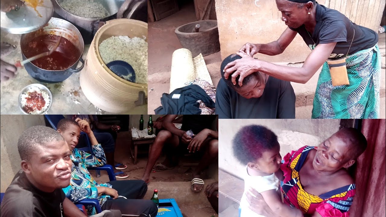 AFTER MY FATHER'S FUNERAL,MY MOTHER REMARRIED// FULFILLING MY AFRICAN VILLAGE TRADITION