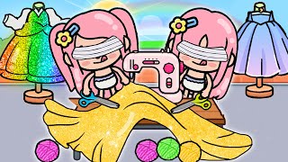 2 Cô Gái Nghèo Trở Thành Nhà Thiết Kế Thời Trang | Toca Life Story | Toca Boca screenshot 3