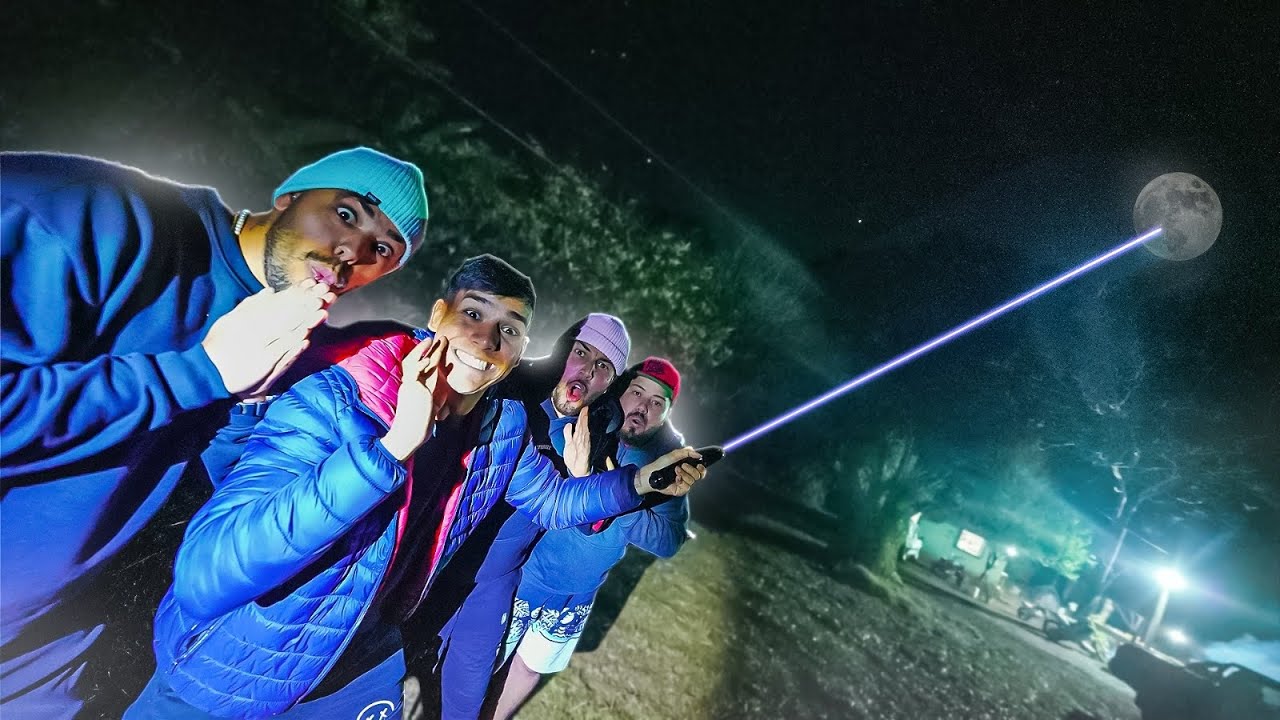 NÃO ACREDITAMOS QUE ESSE LASER CHEGA NA LUA - IMPRESSIONEI OS ET