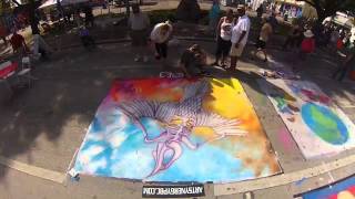 2015 Lake Worth Street Painting Festival Time Lapse with Craig McInnis