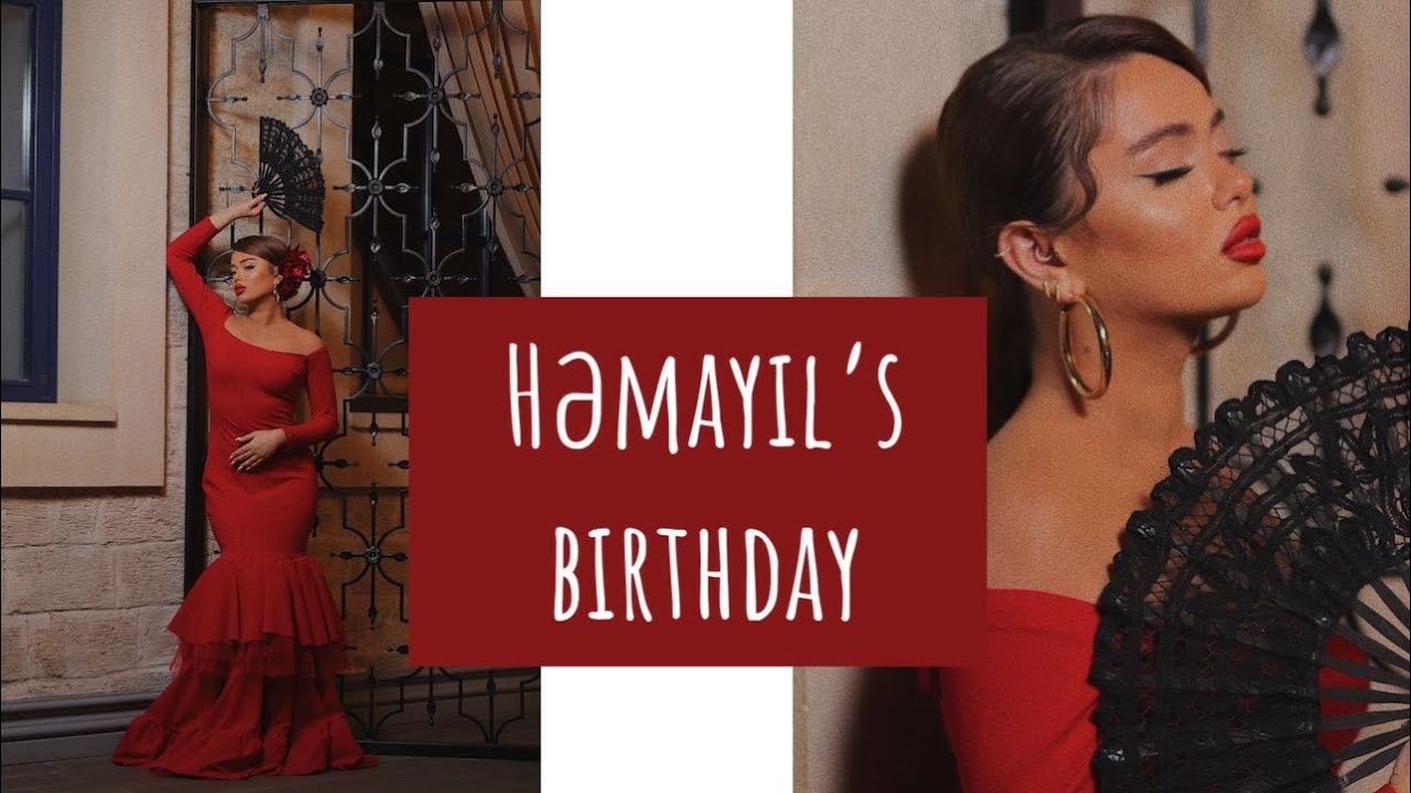 Həmayılın dünya ölkələri konseptli ad günü 😍