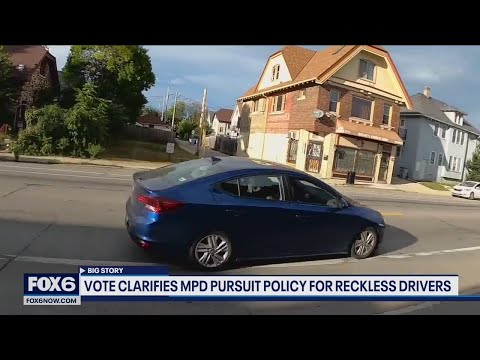 Milwaukee FPC clarifies reckless driver police chase policy | FOX6 News Milwaukee