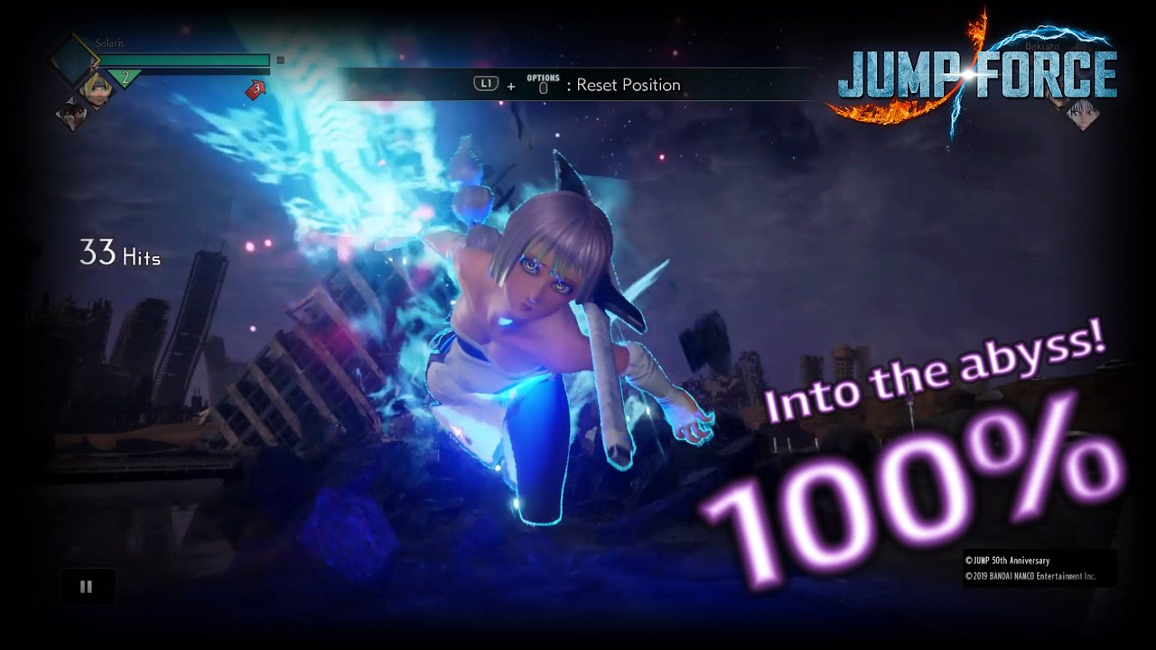 |100% DAMAGE EASY DARKNESS TYPE A CAC BUILD| JUMP FORCE