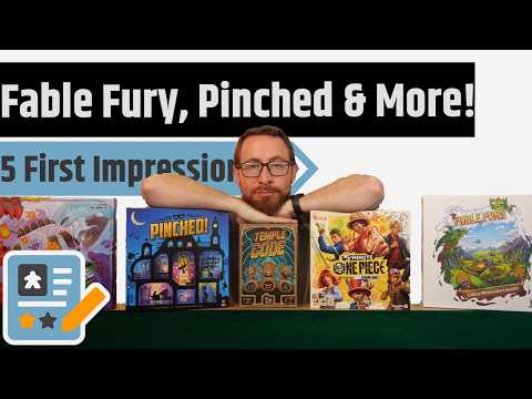 5 Quick Reviews - Fable Fury, Pinched!, 5 Minute One Piece & More!!!