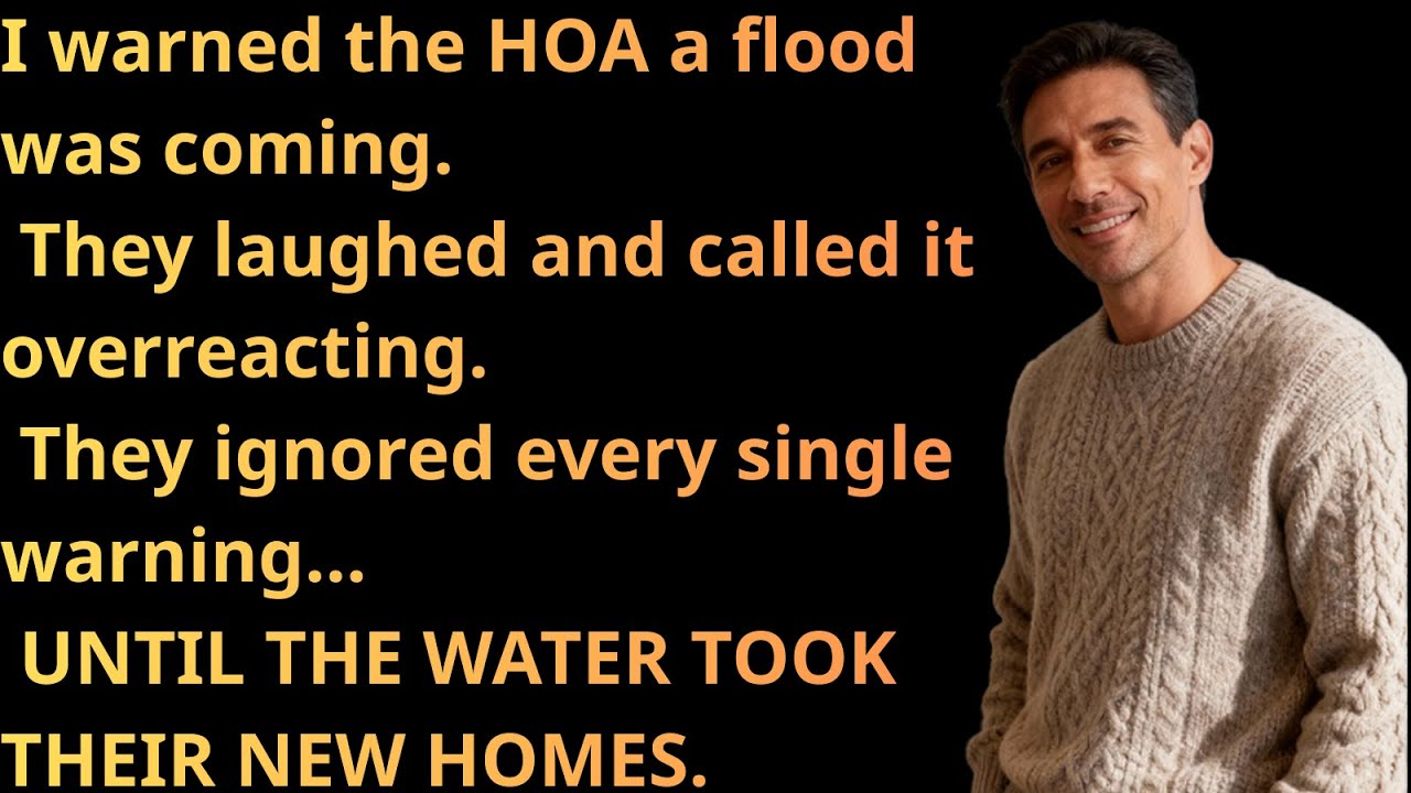 I Warned the HOA About the Flood — But They Laughed Until the Water Took Their New Homes