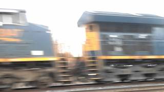 CSX with engine 3333 leading