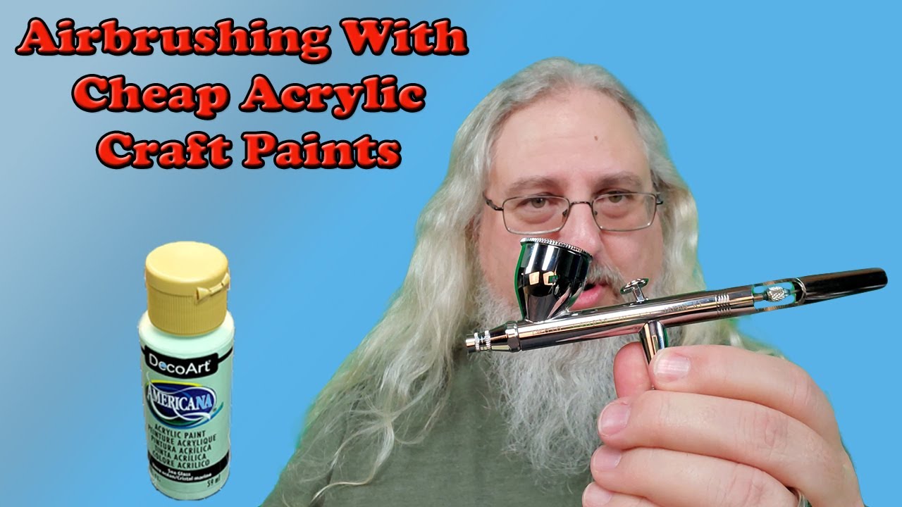 Acrylic paints - how to thin and airbrush them. » DN Models