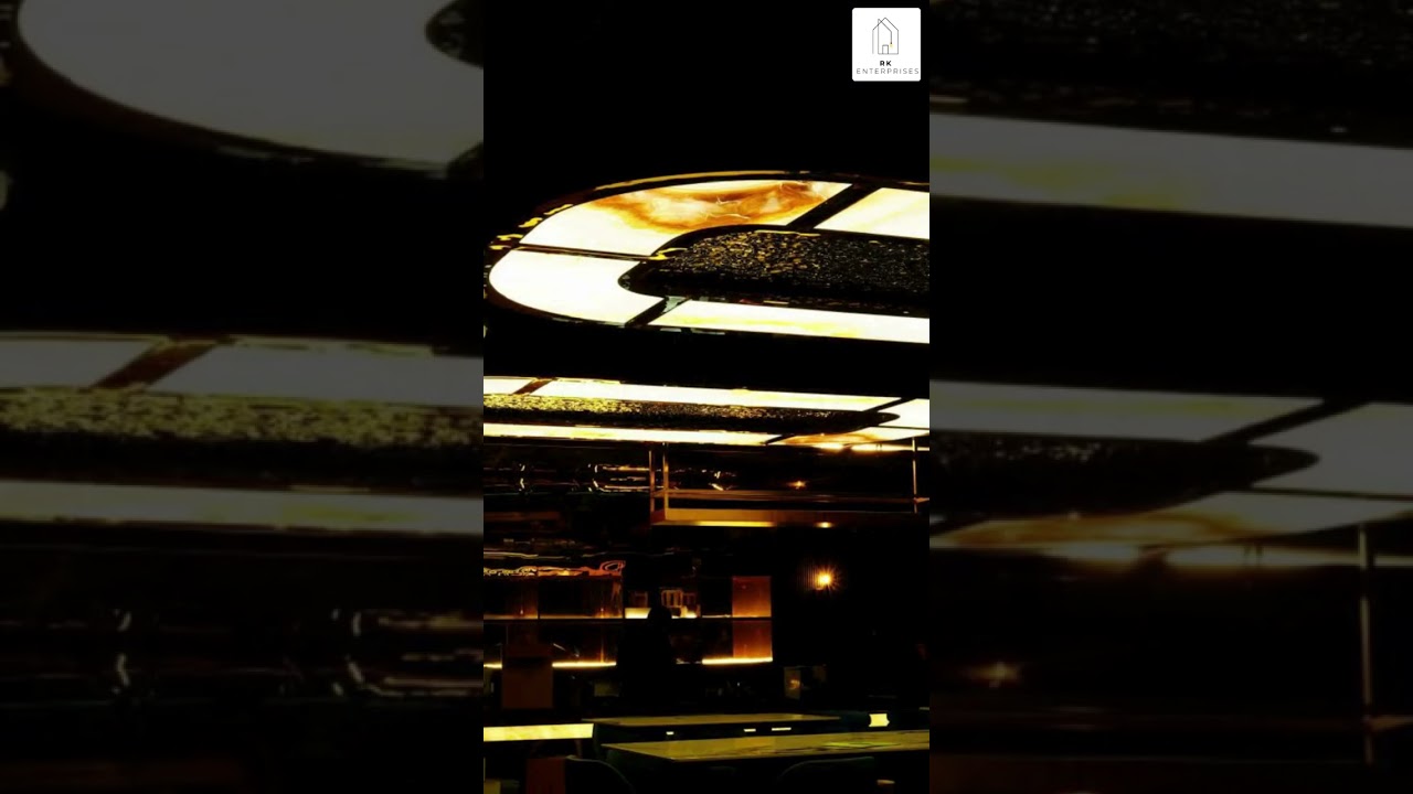 Modern Elegance Unveiled at Luna Rooftop with Our Printed Stretch Ceiling!