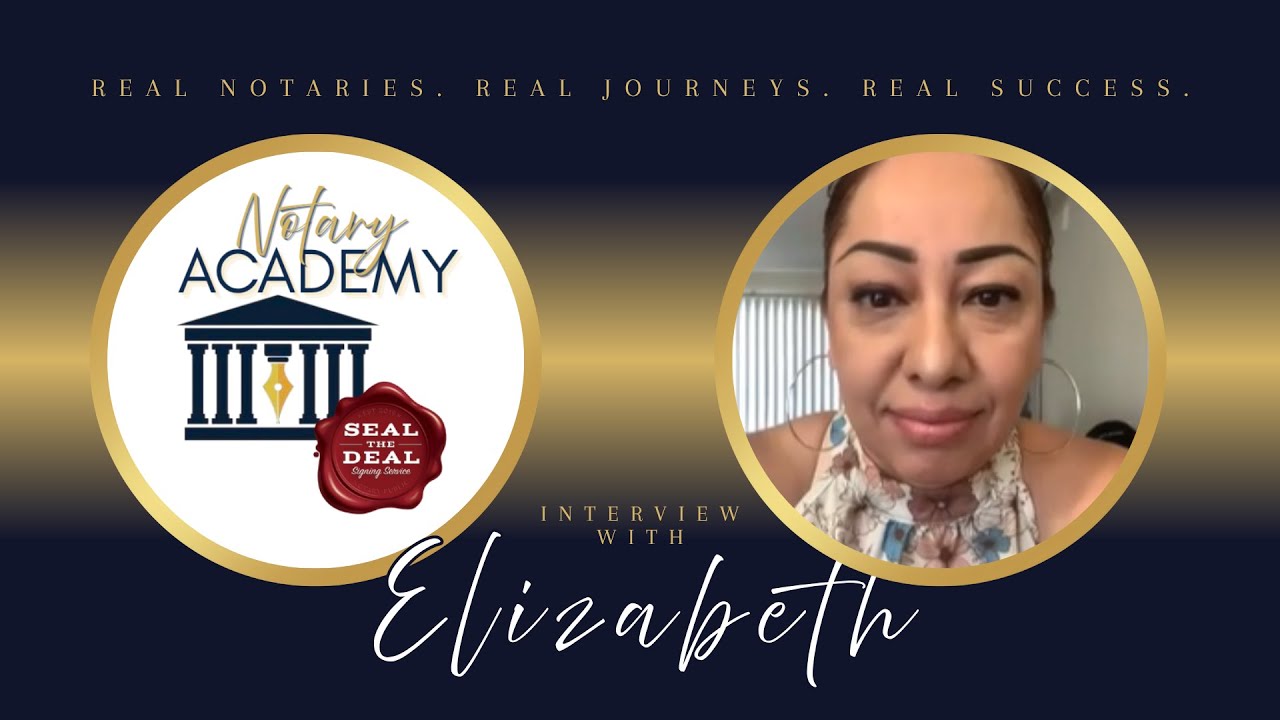 The Story Behind The Seal | Notary Academy - Notary Elizabeth Interview 