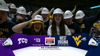 NCAAB 2023 01 19 Texas Christian at West Virginia 720p60