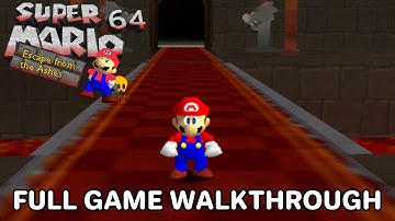 Super Mario 64 Escape From the Ashes - Full Game Walkthrough