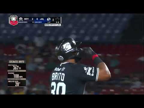 Cuadrangular de dos carreras de Brito | J5 Primer Playoff vs Jal
