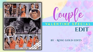 Couple Special Edit for Valentine Day • Simple Couple Edit • Trending picsart editing Tutorial screenshot 4