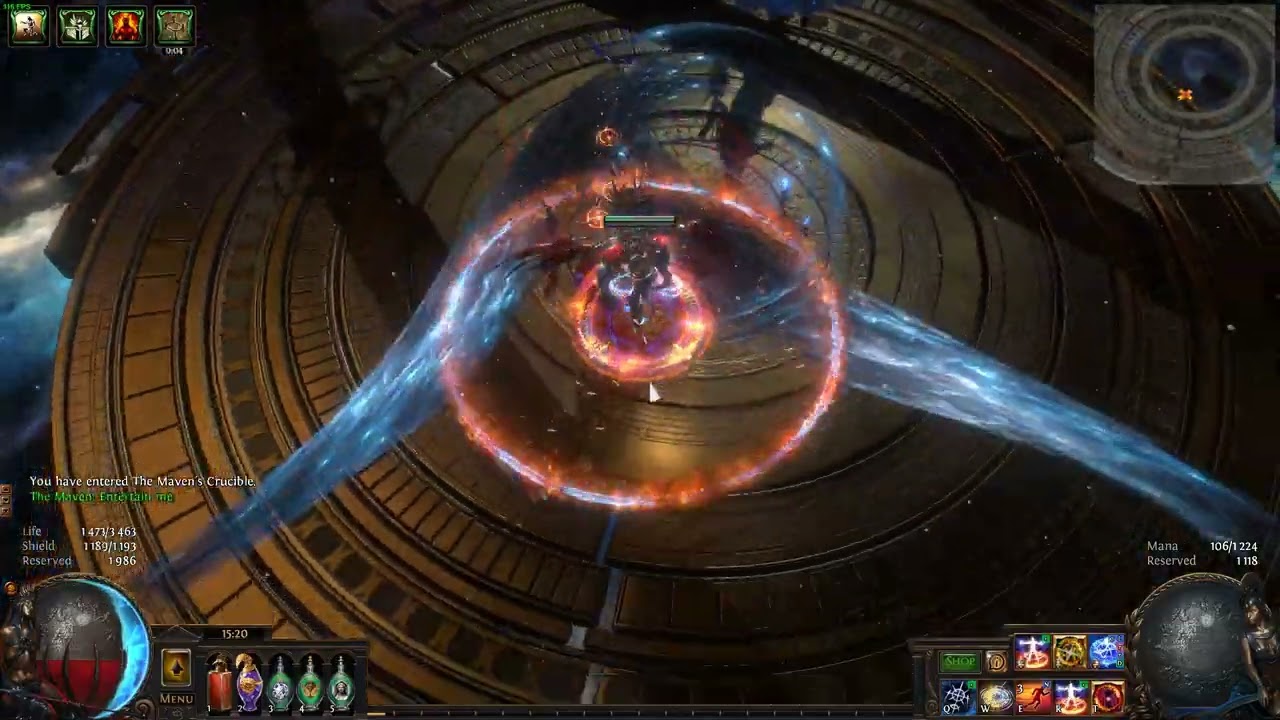 Path of Exile 3.21 Storm Brand showcase elderslayers