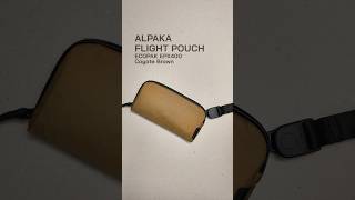 Alpaka Flight Pouch Ecopak Coyote Brown
