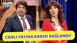 Canlı Yayına Karısı Bağlandı - Güldür Güldür Show