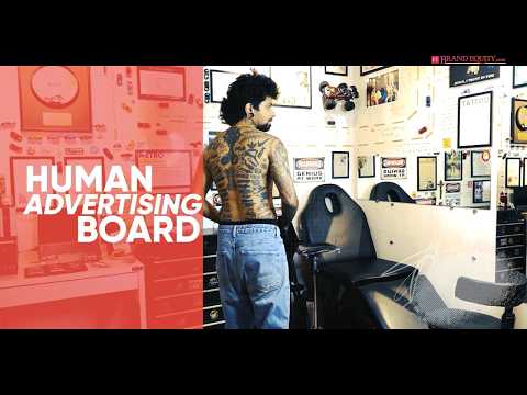 Meet the Man with 542 Brand Tattoos - Mathew Jason George