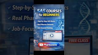 Free SAS Classes for Pharma &amp; Life Science 😱#SAS#SASProgramming#LearnSAS#SASTraining#SASForBeginners