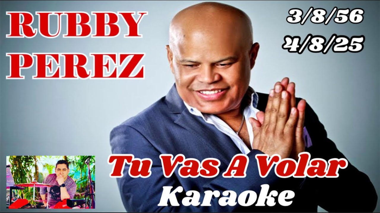 TU VAS A VOLAR Rubby  Perez Karaoke (Tema Original + Segunda Voz)
