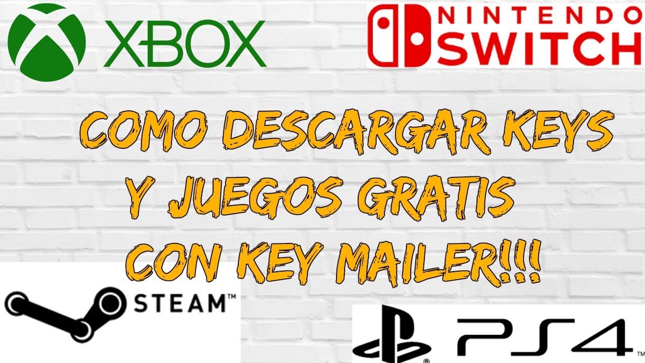 COMO CONSEGUIR KEYS Y JUEGOS GRATIS (STEAM,PS4,XBOX,SWITCH) CON KEY