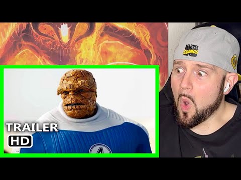 Avengers Doomsday Fantastic 4 & Wakanda Trailer - Reaction | Black Panther | Namor