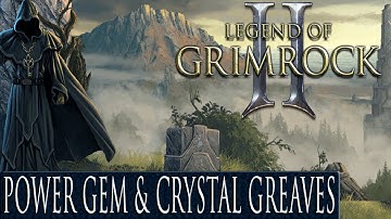 Legend Of Grimrock 2 - Crystal Mine 2nd Key, Crystal Greaves Secret & Crystal Core Power Gem