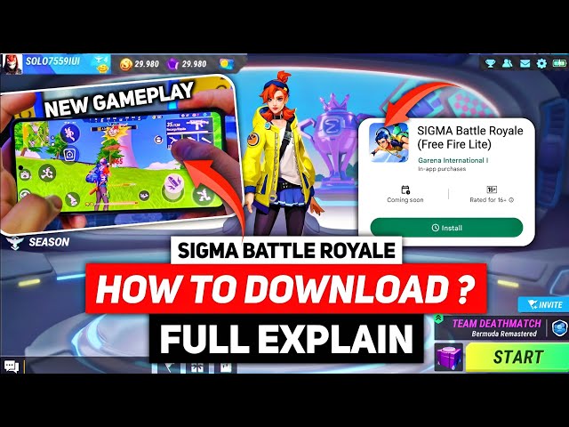 Sigma Battle Royale apk लेटेस्ट वर्जन ऐसे करें डाउनलोड, यहां जानें सभी  डिटेल्स