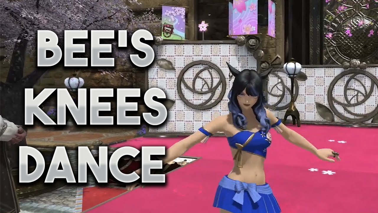 Bee's Knees Dance Emote FFXIV Ballroom Etiquette YouTube
