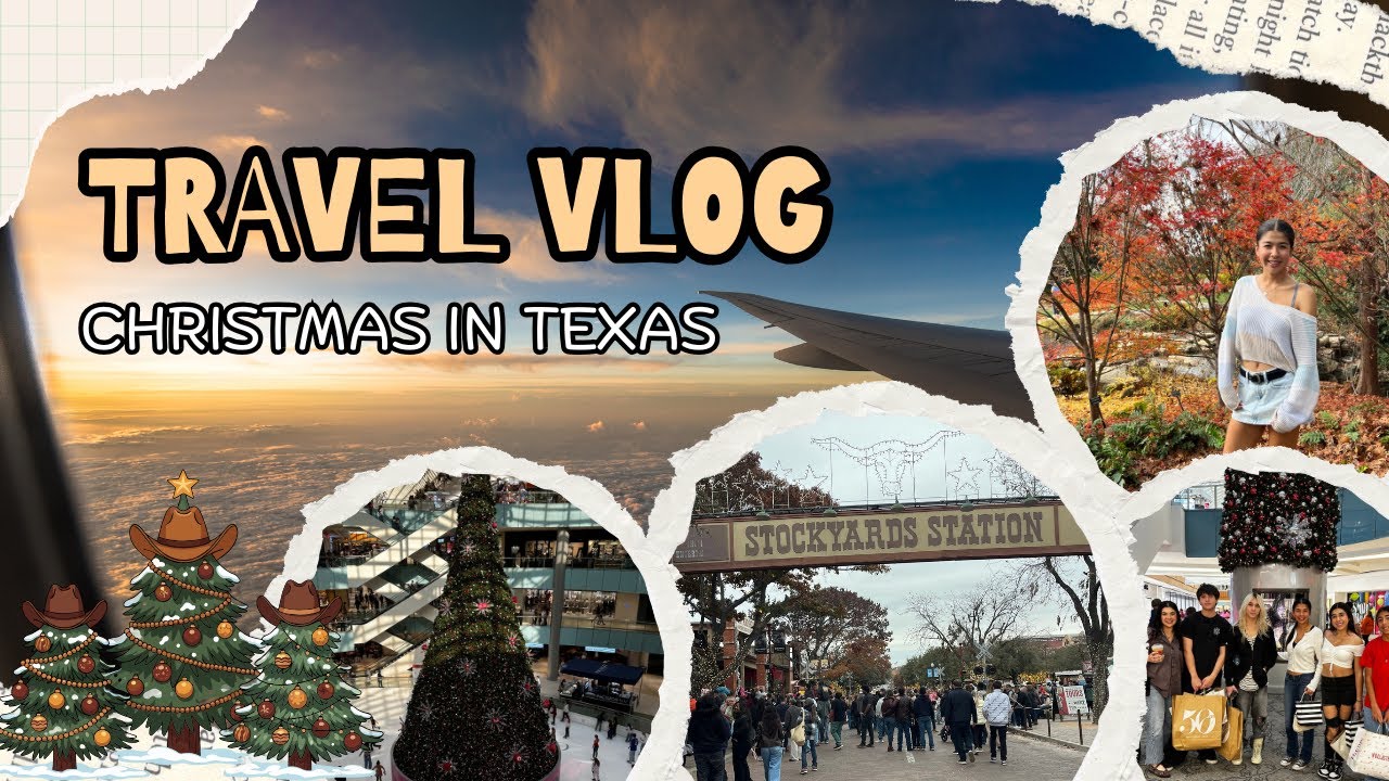 Our Christmas in Texas 🎄🛍️🤠🐮 - christmas, shopping, mall, dallas, arboretum, stock yards, fort worth