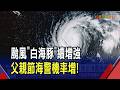 13號颱風"白海豚"增強 有望成為今年"風王"...預估路徑轉向朝中國 續逼近琉球海域 ｜非凡財經新聞｜20260731