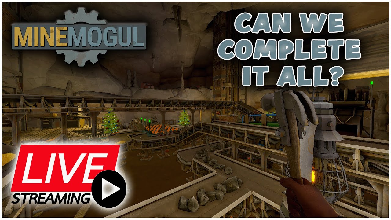 Can we FINISH THE ENTIRE GAME? - MINE MOGUL LIVESTREAM