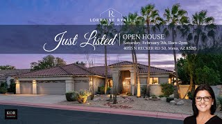 Stunning Residence for Sale in Red Mountain Ranch in Mesa AZ