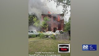 Historic mill building fire in Manchester, no injuries