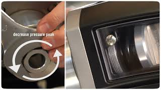 Leva_ Tutorial on the pressure peak adjustment