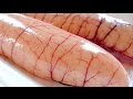 Eating Japanese Food "Sawara mako nitsuke" not sashimi (ASMR)