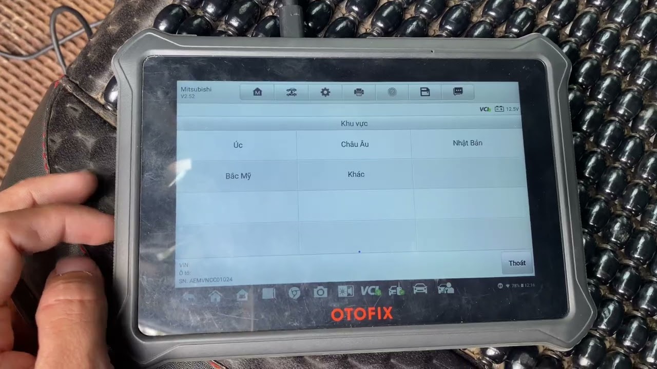 Hướng dẫn cài remote Mitsubishi Triton 2018, mit 11 bằng oto fix
