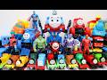 Merakit Mainan Kereta Api Thomas and Friends, Tayo Si Bus Kecil , Unboxing Mainan Kereta Api ASMR 45