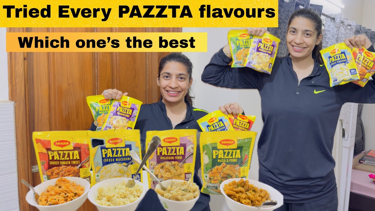 Which Maggi PAZZTA flavour is best || Real Review || Ekta Grover