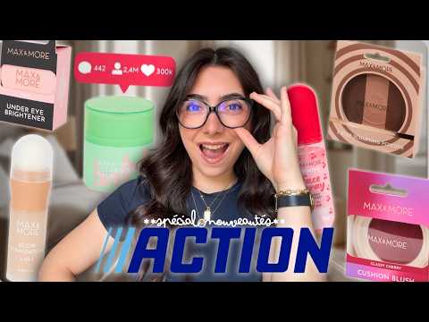JE TESTE LES NOUVEAUTÉS VIRALES DE CHEZ ACTION !! ✨