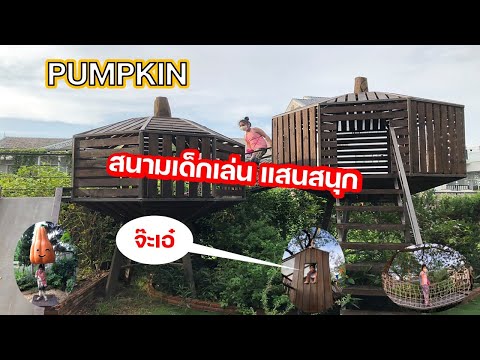 น้ำหนาว-นานา / เล่นสนามเด็กเล่นที่ pumpkin