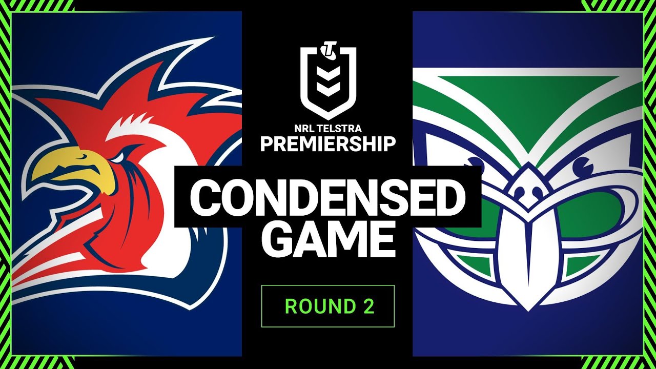 NRL Highlights | NRL 2023 | Sydney Roosters v New Zealand Warriors | Condensed Match, Round 2