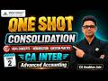 Consolidation Day 2 | ADVANCE ACCOUNTS | CA INTER ZIDD REVISION | CA ANUBHAV JAIN