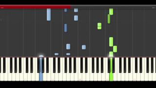 Video thumbnail of "ATL Dejame entrar Piano Midi Tutorial Sheet Partitura"